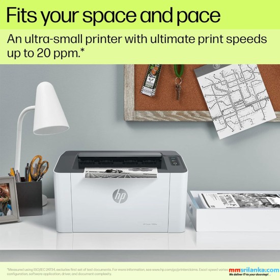 HP LASERJET 1008w MONOCHROME PRINTER WITH USB / Wireless CONNECTIVITY (1Y)